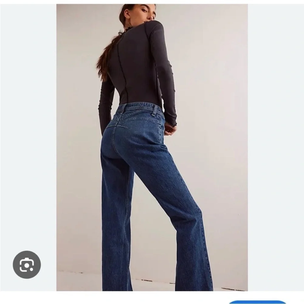 Free People We The Free Crvy Starlight Straight Jeans 28